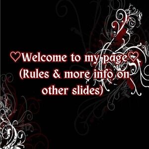 Rules on my page!